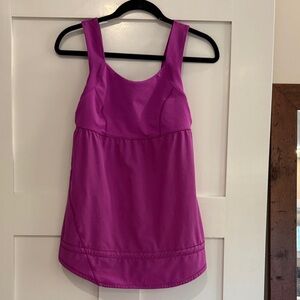 Lululemon Women’s Magenta Active Tank Top - Women’s Size 8